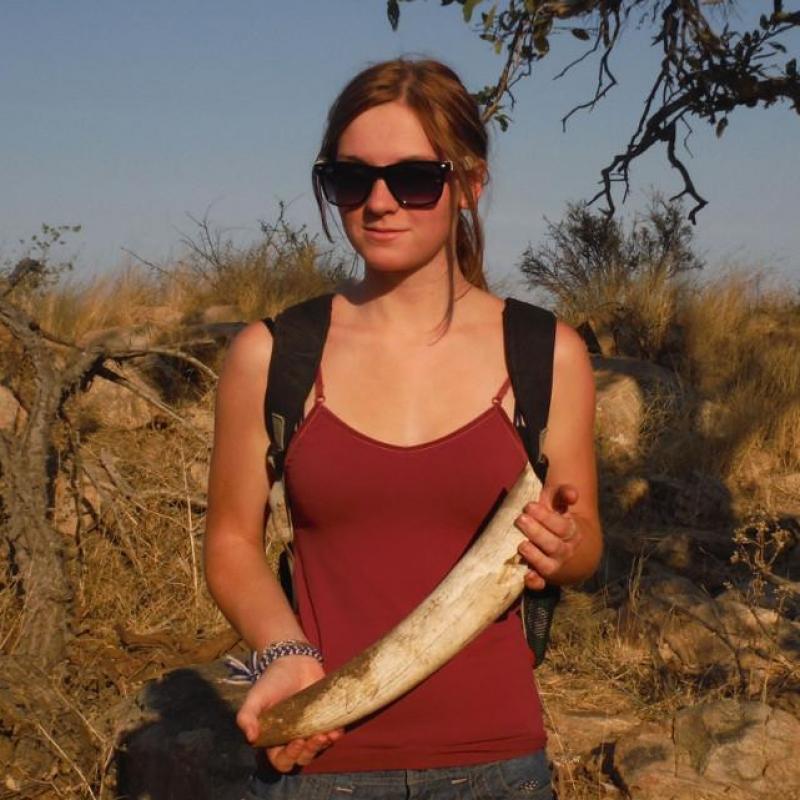 Sally M in Botswana Sally M in Botswana